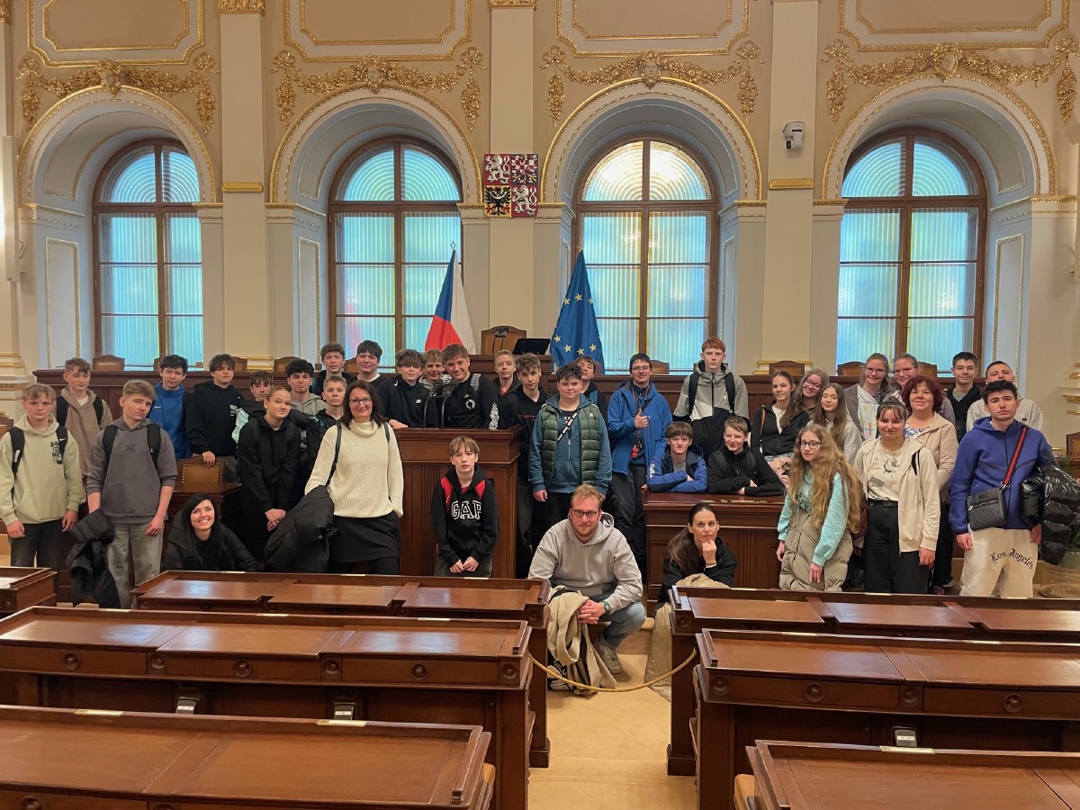 Návštěva v Poslanecké sněmovně!