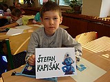 Těším se na tělocvik a fotbal.